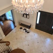 Hardwood floor refinish true black stained upper saddle river nj before 10